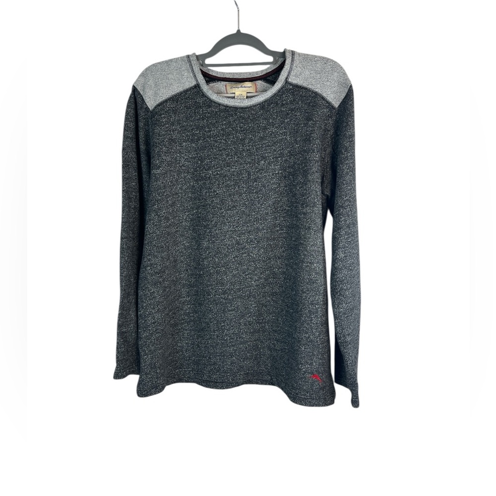 Tommy Bahama men’s gray‎ long sleeve crewneck pullover sweatshirt size large
